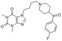 CAS#: 110390-84-6, 7-[4-[4-(4-Fluorobenzoyl)Piperidin-1-Yl]Butyl]-1,3-Dimethylpurine-2,6-Dione