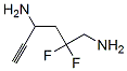 CAS 登录号：110483-06-2， 2,2-二氟己-5-炔-1,4-二胺