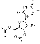 CAS#: 110483-43-7, (2xi)-3',5'-Di-O-Acetyl-2'-Bromo-2'-Deoxy-3,4-Dihydrothymidine