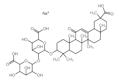 CAS 登录号：11052-19-0， 甘草酸单钠盐