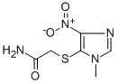 CAS 登录号：110578-99-9， 2-((1-甲基-4-硝基-1H-咪唑-5-基)硫代)-乙酰胺