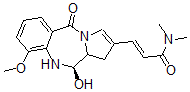CAS 登录号：110652-73-8， (E)-3-[(6R)-6-羟基-4-甲氧基-11-氧代-5,6,6a,7-四氢吡咯并[5,1-c][1,4]苯并二氮杂卓-8-基]-N,N-二甲基丙-2-烯酰胺
