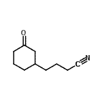 CAS#: 110718-80-4, 4-(3-Oxocyclohexyl)Butanenitrile