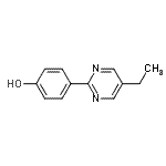 CAS#: 110733-83-0, 4-(5-Ethyl-2-Pyrimidinyl)Phenol
