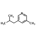 CAS#: 110823-90-0, 3-Isobutyl-5-Methylpyridine