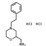 CAS 登录号：110859-49-9， 1-[4-(2-苯基乙基)-2-吗啉基]甲胺二盐酸盐