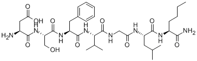 CAS#: 110863-33-7, (3S)-3-Amino-4-[[(2S)-1-[[(2S)-1-[[(2S)-1-[[2-[[(2S)-1-[[(2S)-1-Amino-1-Oxohexan-2-Yl]Amino]-4-Methyl-1-Oxopentan-2-Yl]Amino]-2-Oxoethyl]Amino]-3-Methyl-1-Oxobutan-2-Yl]Amino]-1-Oxo-3-Phenylpropan-2-Yl]Amino]-3-Hydroxy-1-Oxopropan-2-Yl]Amino]-4-Oxobutanoic Acid