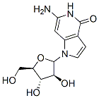 CAS#: 110914-71-1, 6-Amino-1-[(2R,3S,4S,5R)-3,4-Dihydroxy-5-(Hydroxymethyl)Oxolan-2-Yl]-5H-Pyrrolo[3,2-c]Pyridin-4-One
