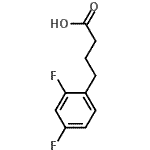 CAS 登录号：110931-78-7， 4-(2,4-二氟苯基)丁酸