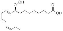CAS#: 111004-08-1, (9S,10E,12Z,15Z)-9-Hydroperoxyoctadeca-10,12,15-Trienoic Acid