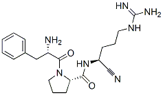 CAS#: 111009-86-0, (2S)-N-[(2R)-2-Amino-3-Phenylpropanoyl]-1-[(1S)-1-Cyano-4-(Diaminomethylideneamino)Butyl]Pyrrolidine-2-Carboxamide