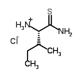 CAS#: 111013-76-4, (2S)-1-Amino-3-Methyl-1-Thioxo-2-Pentanaminium Chloride