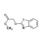 CAS#: 111035-10-0, Methyl (1,3-Benzothiazol-2-Yloxy)Acetate