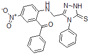 CAS#: 111070-79-2, [5-Nitro-2-[(4-Phenyl-5-Sulfanylidene-1H-1,2,4-Triazol-3-Yl)Methylamino]Phenyl]-Phenylmethanone