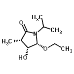 CAS#: 111097-64-4, (3S,4R,5R)-5-Ethoxy-4-Hydroxy-1-Isopropyl-3-Methyl-2-Pyrrolidinone