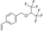 CAS#: 111158-92-0, 1-Ethenyl-4-[[2,2,2-Trifluoro-1-(Trifluoromethyl)Ethoxy]Methyl]-Benzene