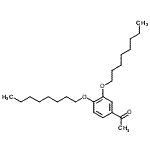 CAS#: 111195-33-6, 1-[3,4-Bis(Octyloxy)Phenyl]Ethanone