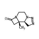 CAS#: 111197-30-9, trans-1,5,6,9,9a,9b-Hexahydro-9a-methyl-8H-Azeto[1,2-a][1,2,3]triazolo[5,1-c]pyrazin-8-one