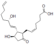 CAS#: 111219-93-3, (Z)-7-[(1R,2R,3R)-3-Hydroxy-2-[(1E,3S)-3-Hydroxyocta-1,7-Dienyl]-5-Oxocyclopentyl]Hept-5-Enoic Acid