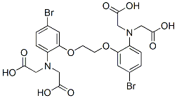 CAS 登录号：111248-72-7， 2-[[2-[2-[2-(二(羧甲基)氨基)-5-溴苯氧基]乙氧基]-4-溴苯基]-(羧甲基)氨基]乙酸