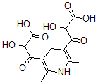 CAS#: 111254-08-1, 3-[5-(2,3-Dihydroxy-3-Oxopropanoyl)-2,6-Dimethyl-1,4-Dihydropyridin-3-Yl]-2-Hydroxy-3-Oxopropanoic Acid