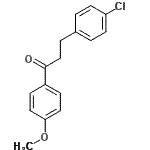 CAS#: 111302-55-7, 3-(4-Chlorophenyl)-1-(4-Methoxyphenyl)-1-Propanone