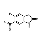 CAS#: 111332-15-1, 6-Fluoro-5-Nitro-1,3-Benzothiazol-2(3H)-One