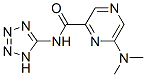 CAS#: 111374-19-7, 6-Dimethylamino-N-(2H-Tetrazol-5-Yl)Pyrazine-2-Carboxamide