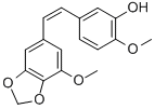 CAS#: 111394-44-6, 2-Methoxy-5-[(1Z)-2-(7-Methoxy-1,3-Benzodioxol-5-Yl)Ethenyl]-Phenol