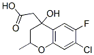 CAS#: 111477-47-5, 2-[(2R,4R)-7-Chloro-6-Fluoro-2-Methylchroman-4-Yl]Ethaneperoxoic Acid
