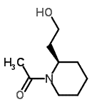 CAS 登录号：111479-25-5， 1-[(2R)-2-(2-羟基乙基)-1-哌啶基]乙酮