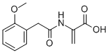 CAS#: 111542-07-5, 2-[[2-(2-Methoxyphenyl)Acetyl]Amino]Prop-2-Enoic Acid