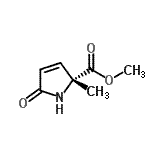 CAS#: 111558-22-6, Methyl (2R)-2-Methyl-5-Oxo-2,5-Dihydro-1H-Pyrrole-2-Carboxylate