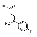 CAS#: 111606-79-2, N-(4-Bromophenyl)-N-Methyl-beta-Alanine