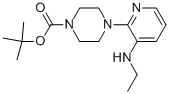 CAS#: 111669-26-2, 4-[3-(Ethylamino)-2-Pyridinyl]-1-Piperazinecarboxylic Acid 1,1-Dimethylethyl Ester