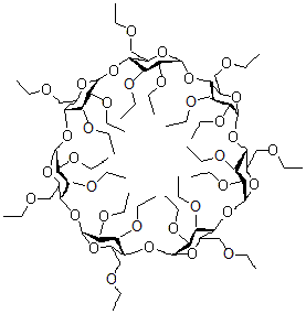 CAS 登录号：111689-01-1， 2,3,6-三-O-乙基-beta-环糊精