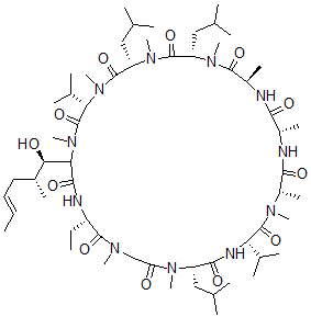 CAS#: 111710-61-3, Meala(6)-Cyclosporin A
