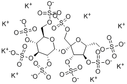 CAS#: 111757-57-4, Sucroseoctasulfatepotassiumsalt