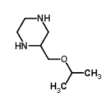 CAS#: 111760-55-5, 2-(Isopropoxymethyl)Piperazine