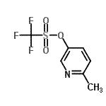 CAS#: 111770-91-3, 6-Methyl-3-Pyridinyl Trifluoromethanesulfonate