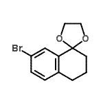 CAS#: 111773-13-8, 7'-Bromo-3',4'-Dihydro-2'H-Spiro[1,3-Dioxolane-2,1'-Naphthalene]