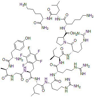 CAS#: 111846-43-6, 2-Ala-4-(5-F-Phe)-Dynorphin Amide (1-13)