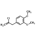 CAS#: 111860-79-8, 4-(2-Chloro-2-Propen-1-Yl)-1,2-Dimethoxybenzene