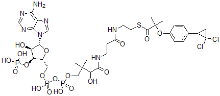 CAS 登录号：111900-25-5， 环丙贝特-辅酶A