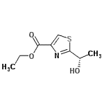 CAS#: 111946-69-1, Ethyl 2-[(1S)-1-Hydroxyethyl]-1,3-Thiazole-4-Carboxylate