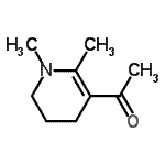 CAS#: 111969-15-4, 1-(1,2-Dimethyl-1,4,5,6-Tetrahydro-3-Pyridinyl)Ethanone