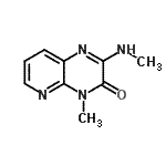 CAS#: 112072-67-0, 4-Methyl-2-(Methylamino)Pyrido[2,3-b]Pyrazin-3(4H)-One