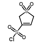 CAS#: 112161-61-2, 2,5-Dihydro-3-Thiophenesulfonyl Chloride 1,1-Dioxide