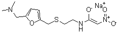CAS#: 112251-56-6, Sodium (Z)-1-({2-[({5-[(Dimethylamino)Methyl]-2-Furyl}Methyl)Sulfanyl]Ethyl}Amino)-2-Nitroethenolate