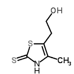 CAS#: 1124-01-2, 5-(2-Hydroxyethyl)-4-Methyl-1,3-Thiazole-2(3H)-Thione